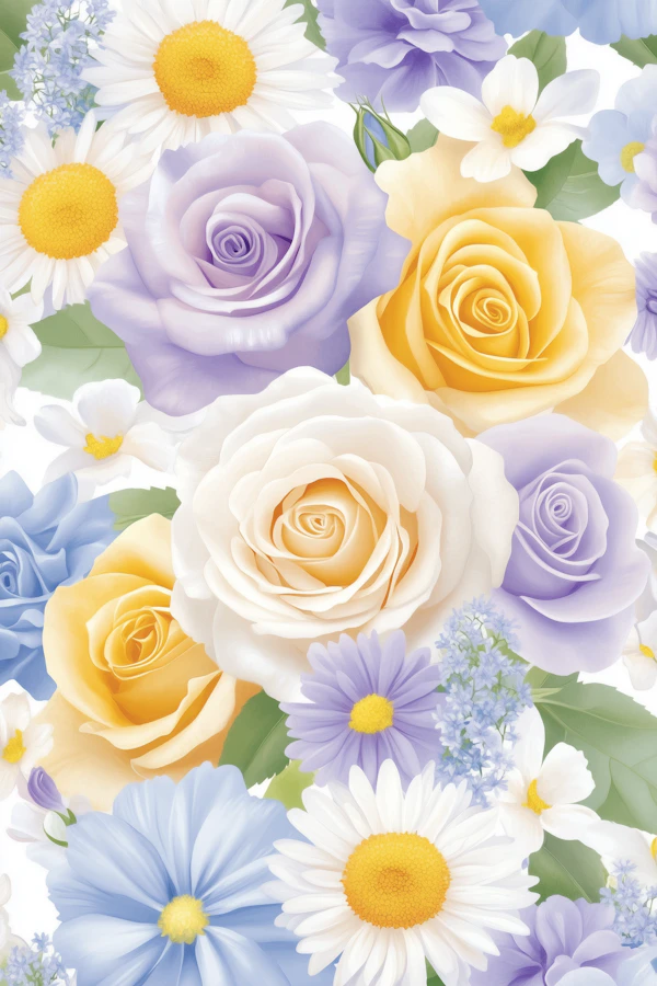 Flourishing Garden Illustration