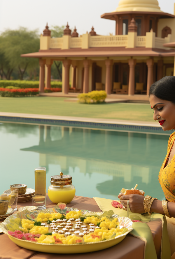 Traditional Indian Dining Elegance