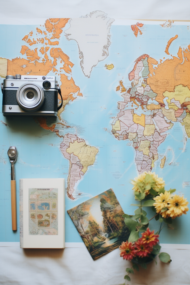 Vintage Traveler’s Desk