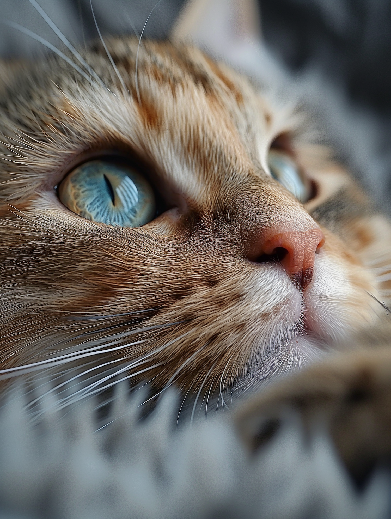 Captivating Blue-Eyed Cat