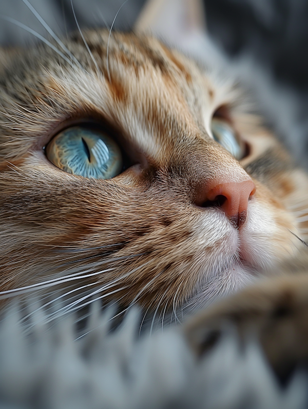 Captivating Blue-Eyed Cat