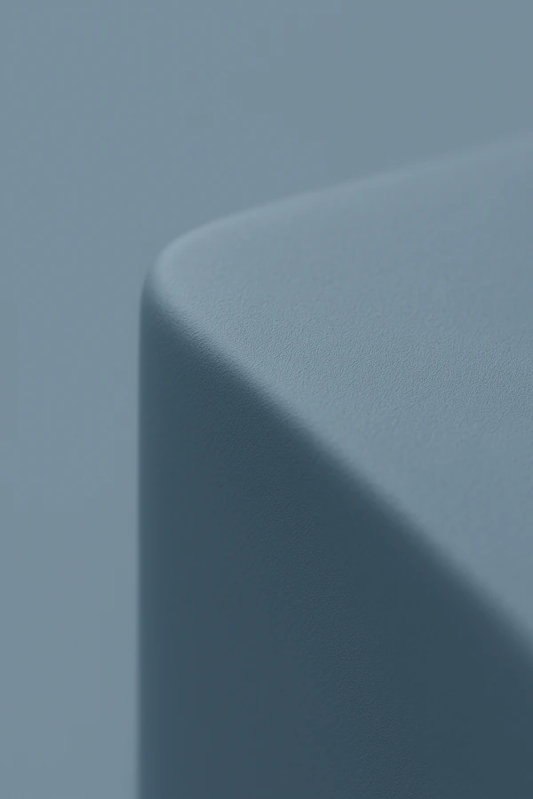 Minimalist Blue Object