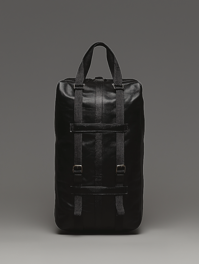 Sleek Black Backpack