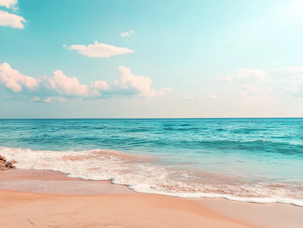 Serene Beach Scene