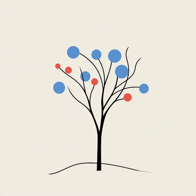 Minimalist Tree Illustration