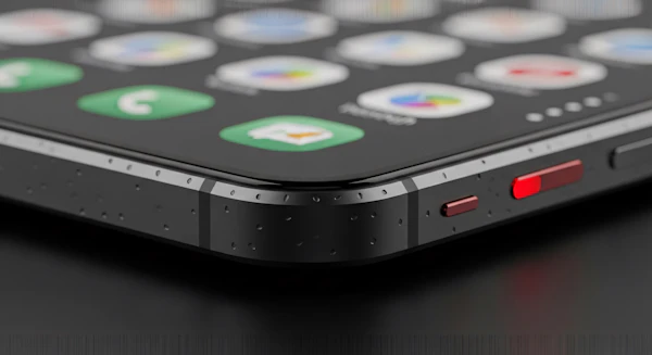 Modern Smartphone Close-Up