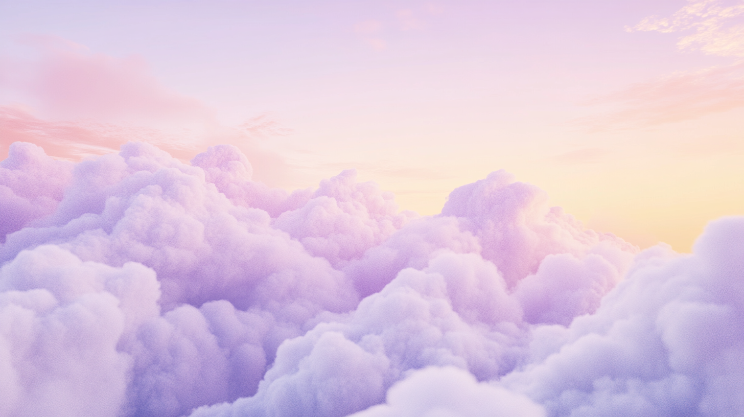 Ethereal Cloudscape Photo On Lummi