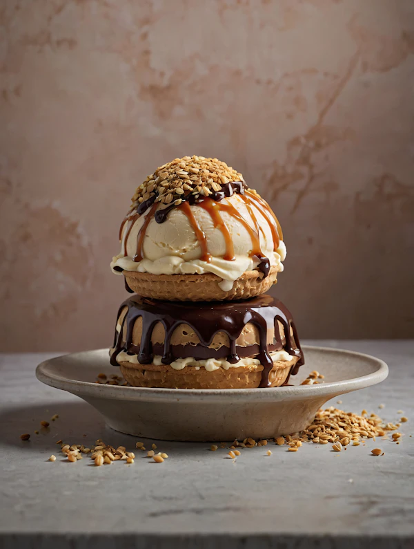 Decadent Ice Cream Dessert