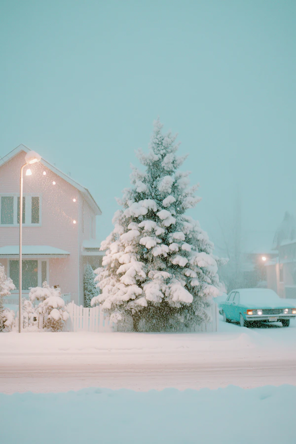 Winter Nostalgia Scene