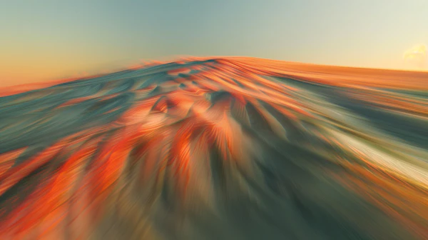 Surreal Sunset Dunes
