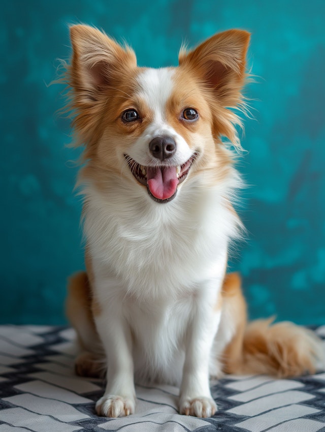 Joyful Mixed Breed Dog