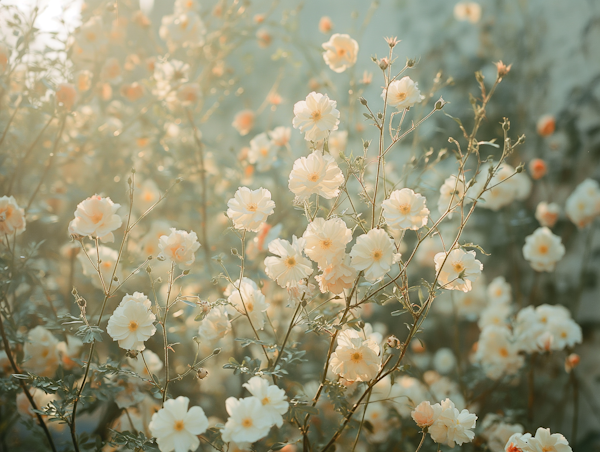 Sun-kissed Rose Garden