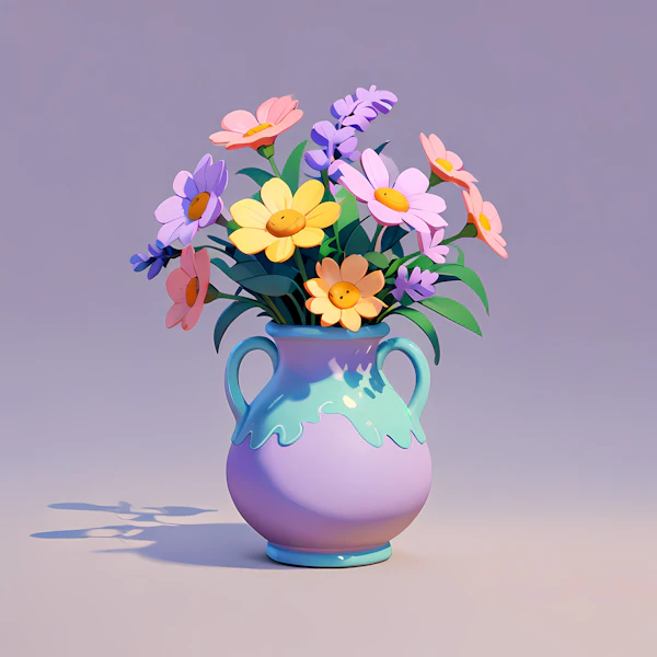 Whimsical Floral Arrangement