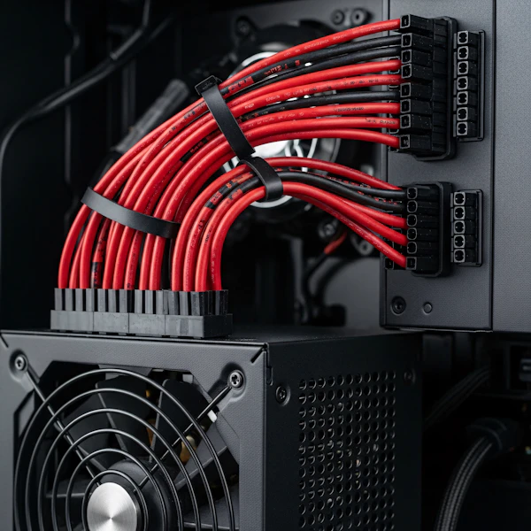Computer PSU Close-Up