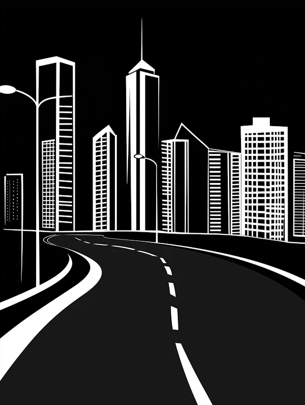 Modern Cityscape Art
