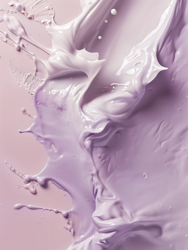Lavender Paint Splash