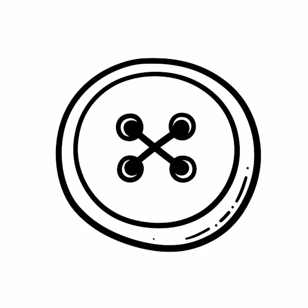 Minimalist Button Art