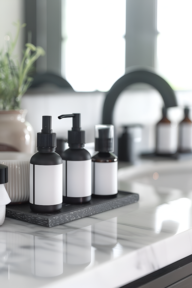 Modern Bathroom Bottles