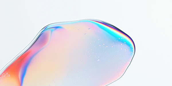 Colorful Liquid Droplet