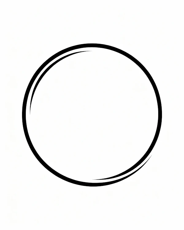 Minimalist Brushstroke
