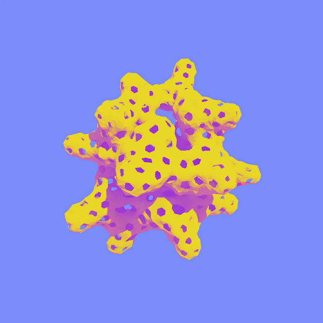 Abstract Spiky Object