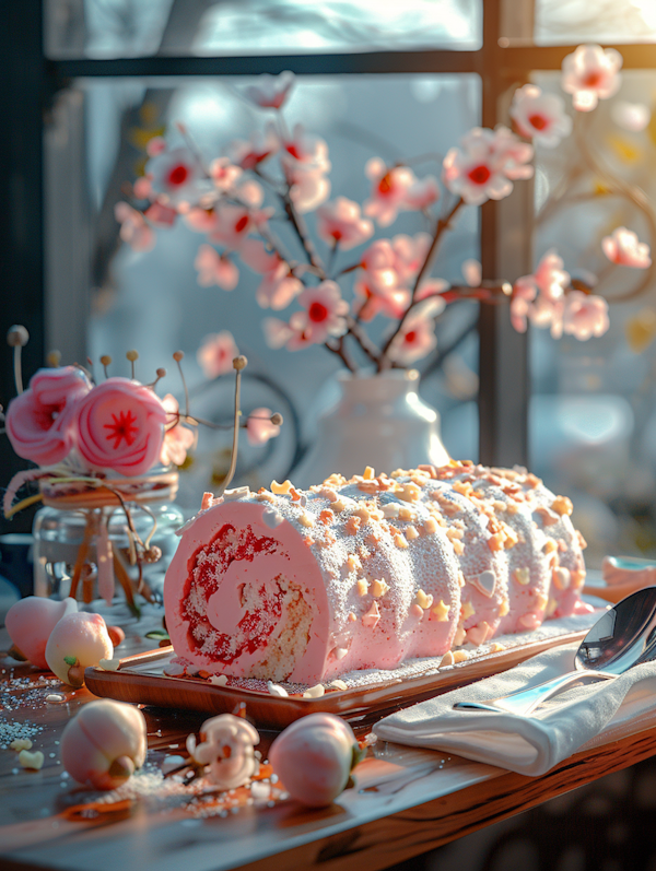 Springtime Dessert Presentation