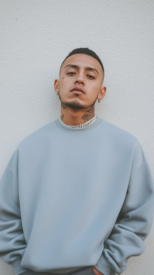 Young Man with Personal Style
