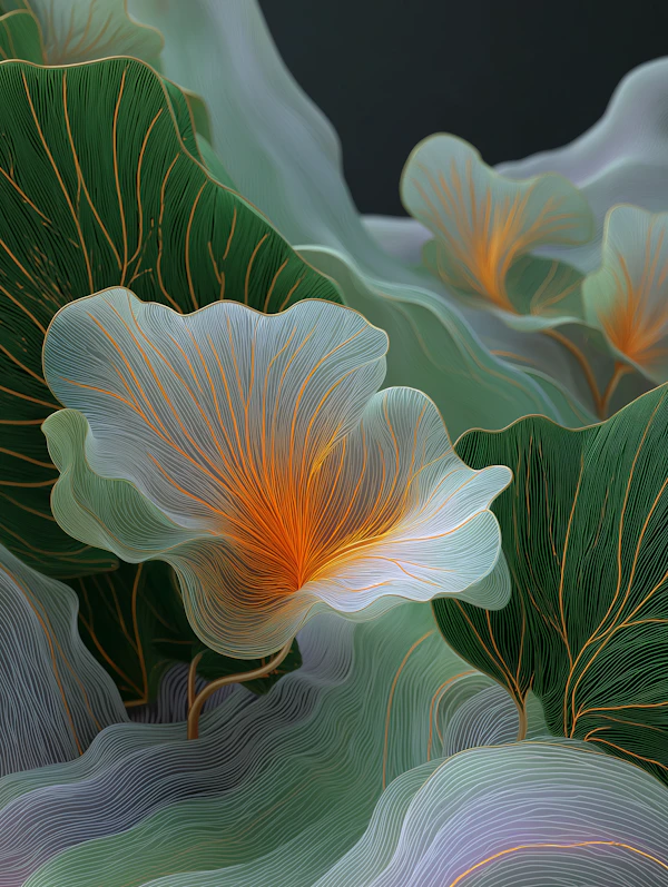 Abstract Floral Art