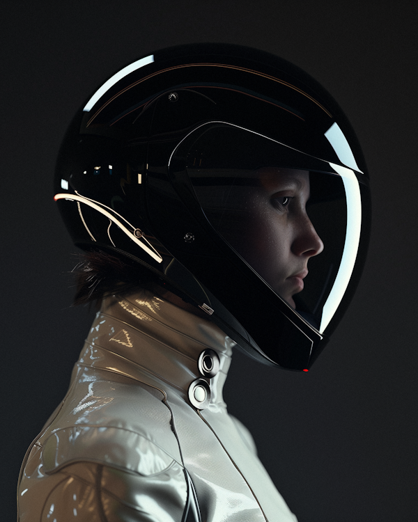 Futuristic Motorcycle Attire