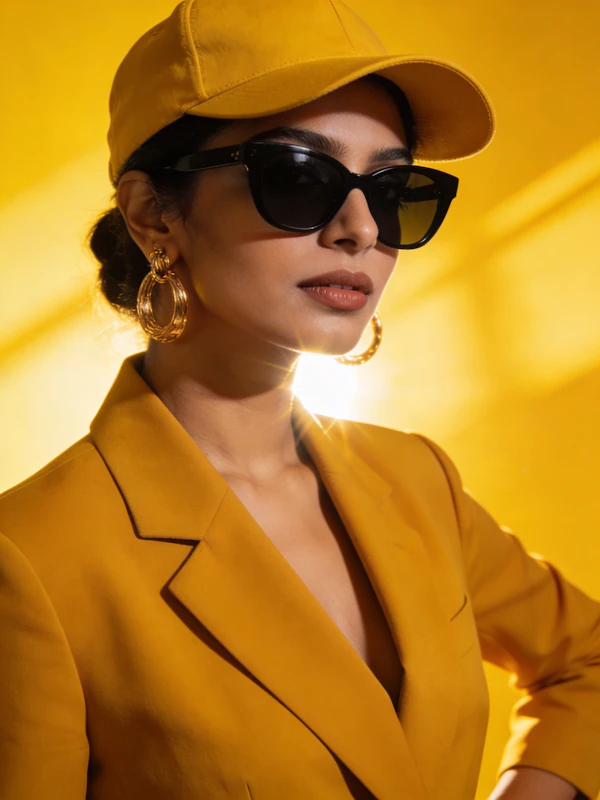 Stylish Yellow Attire