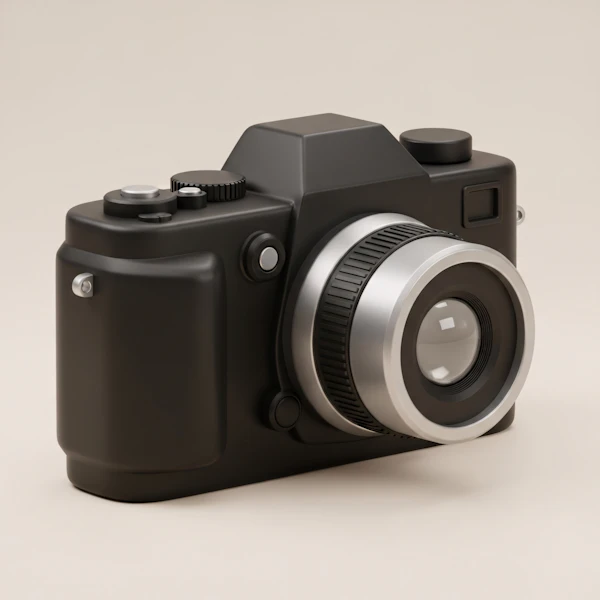Modern Black Camera