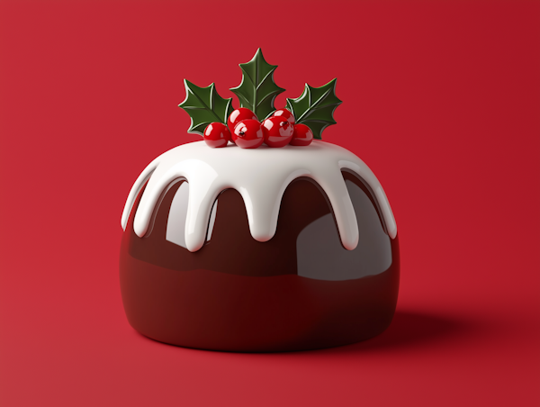 Festive Christmas Pudding