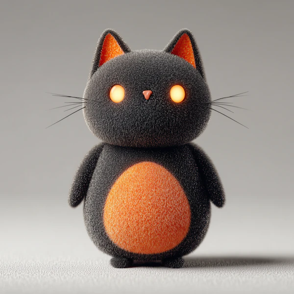Stylized 3D Cat