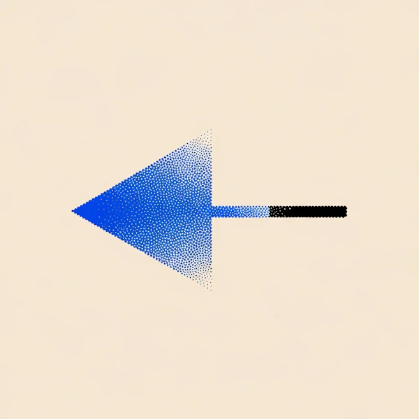 Gradient Arrow Art