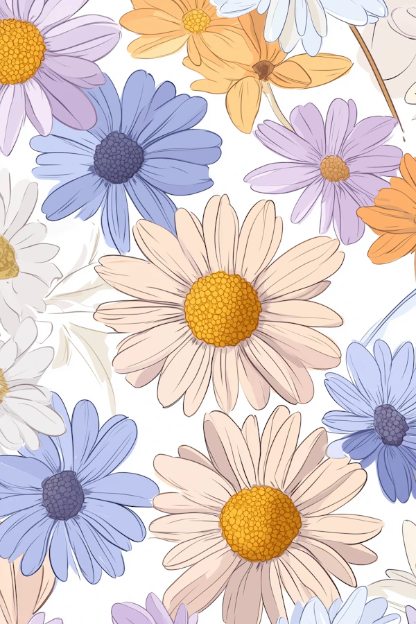 Vibrant Floral Illustration