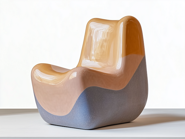 Modern Sculptural Chair