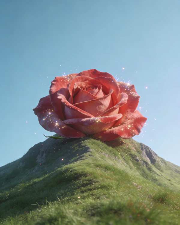 Majestic Red Rose