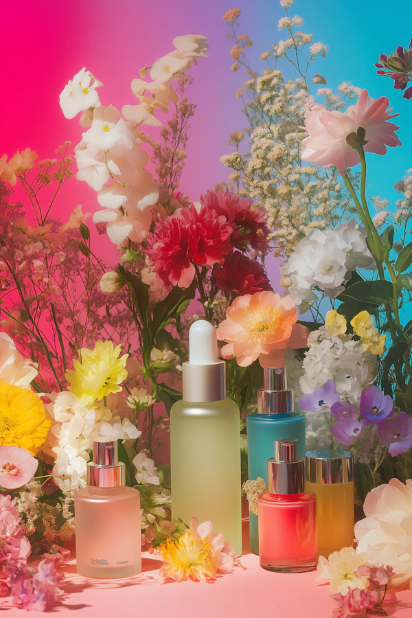 Skincare and Flowers