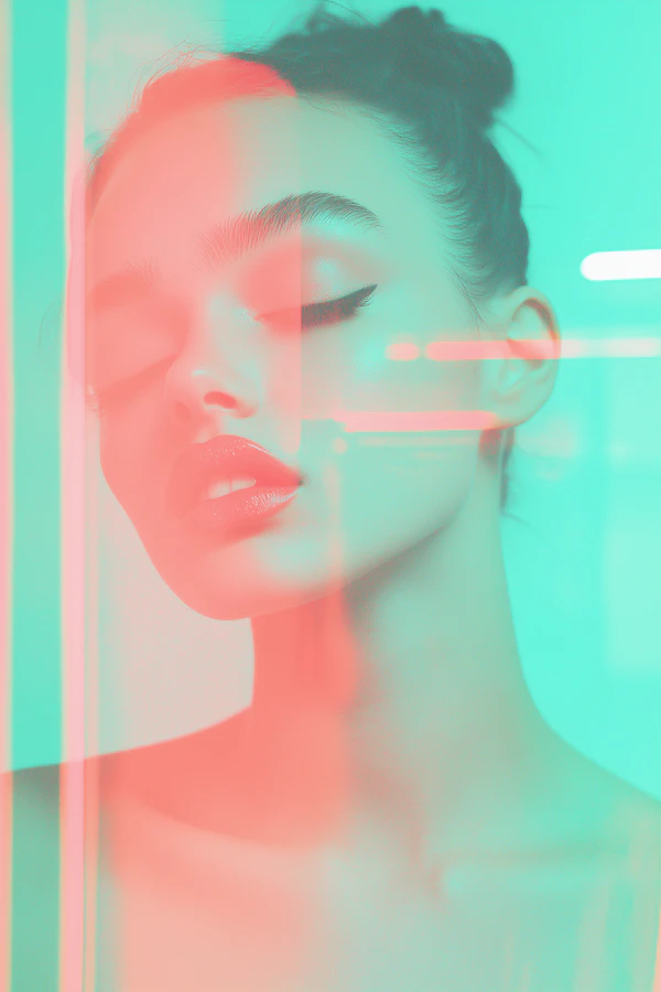 Dreamy Woman Portrait