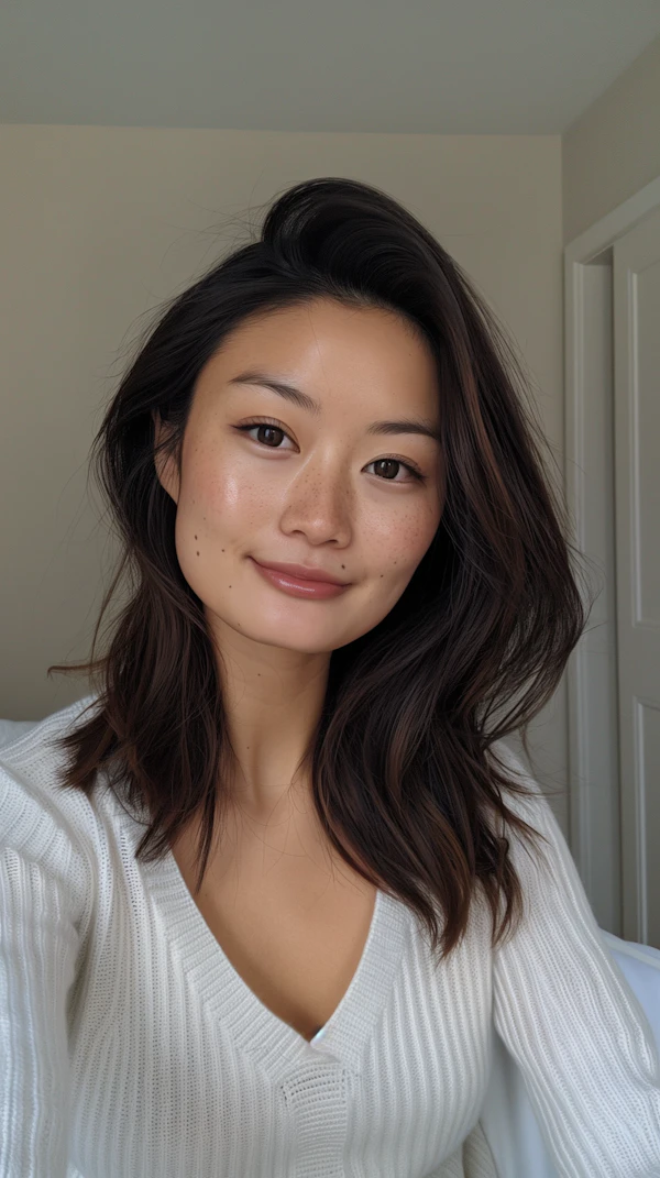 Serene Portrait of a Young Woman