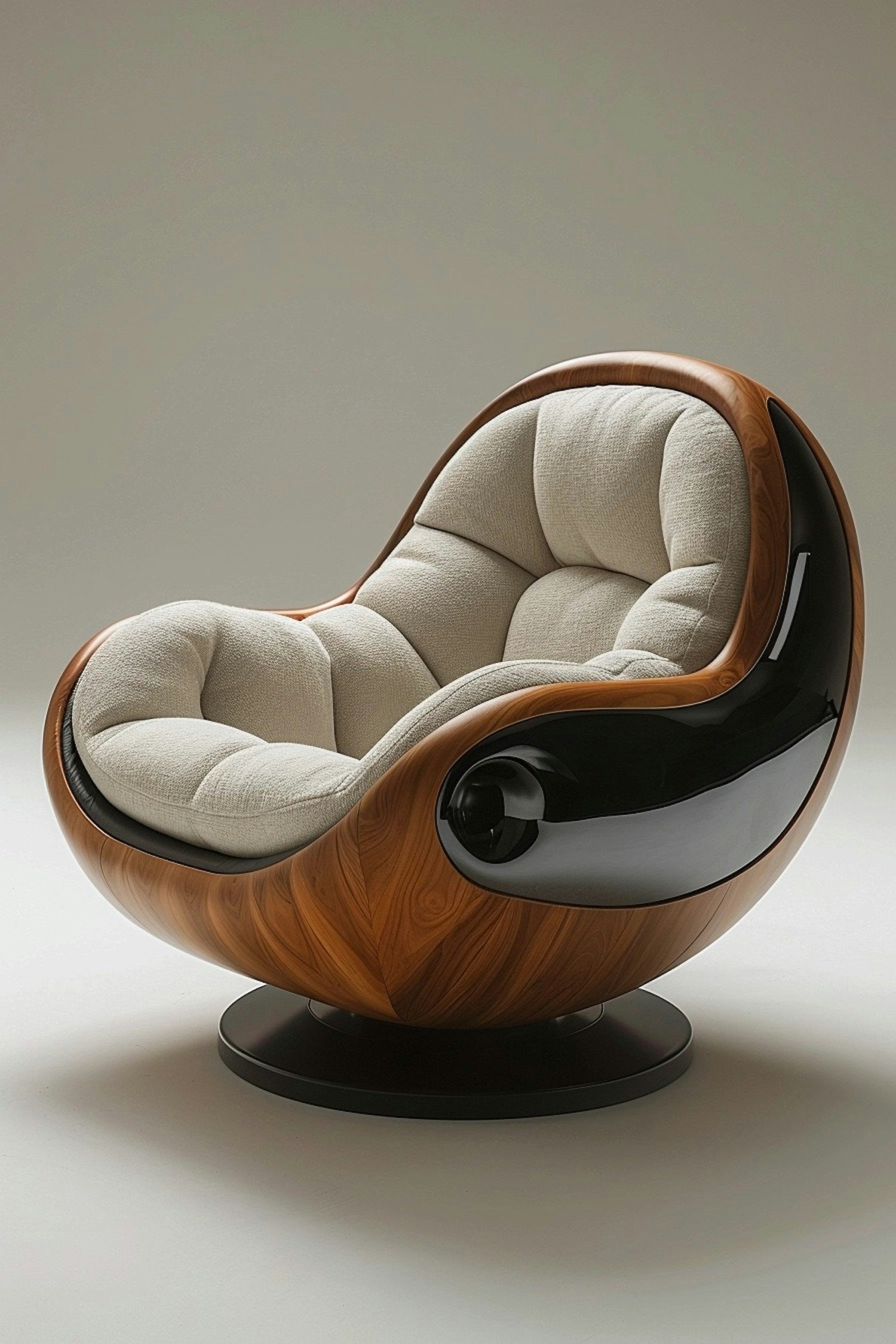 Modern Egg-Shaped Chair