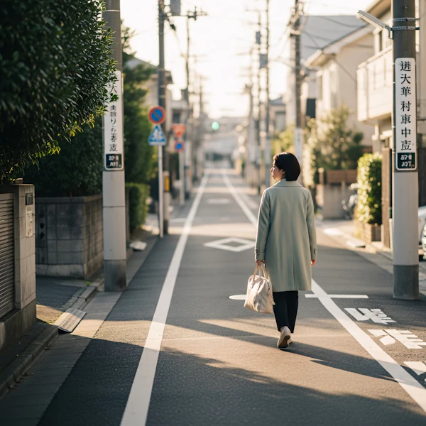 Urban Street in Japan