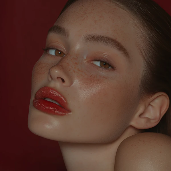 Freckled Portrait