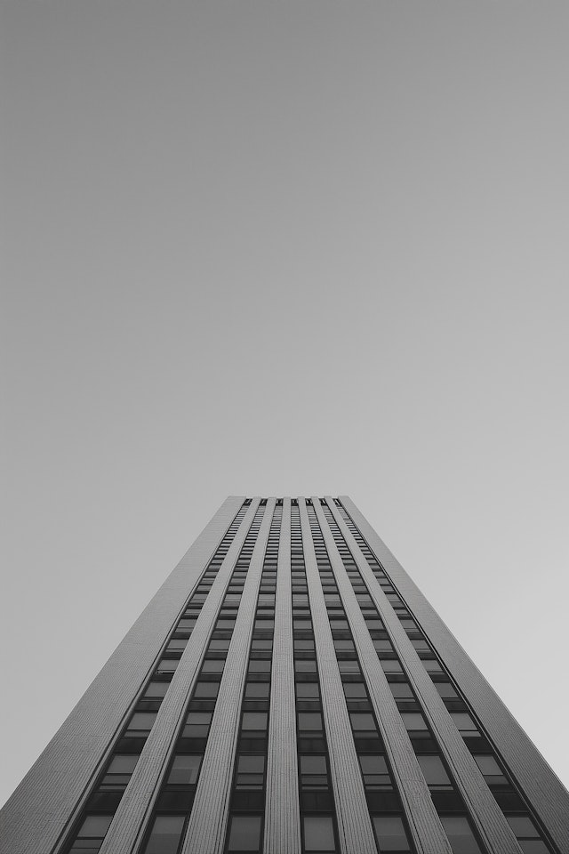 Skyscraper in Grayscale