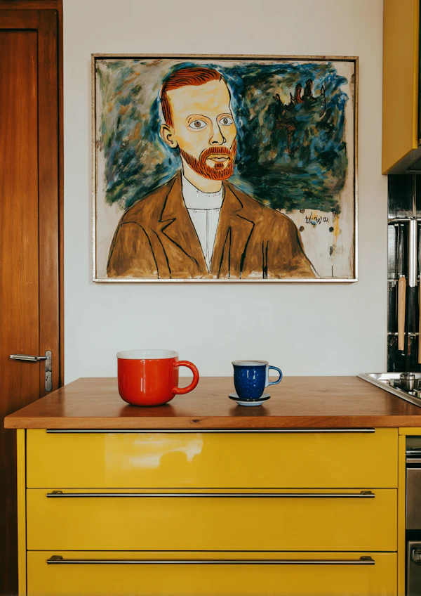 Artistic Kitchen Scene