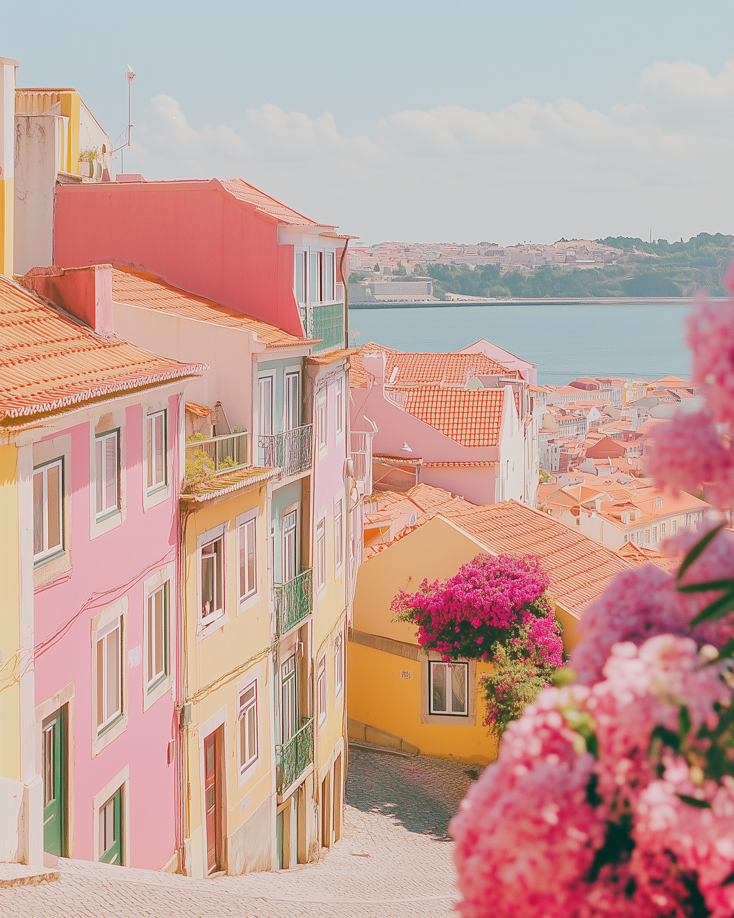 Vibrant Street Scene