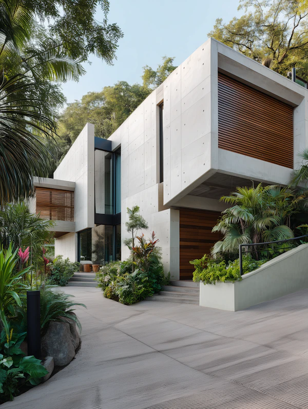 Modern Green Home