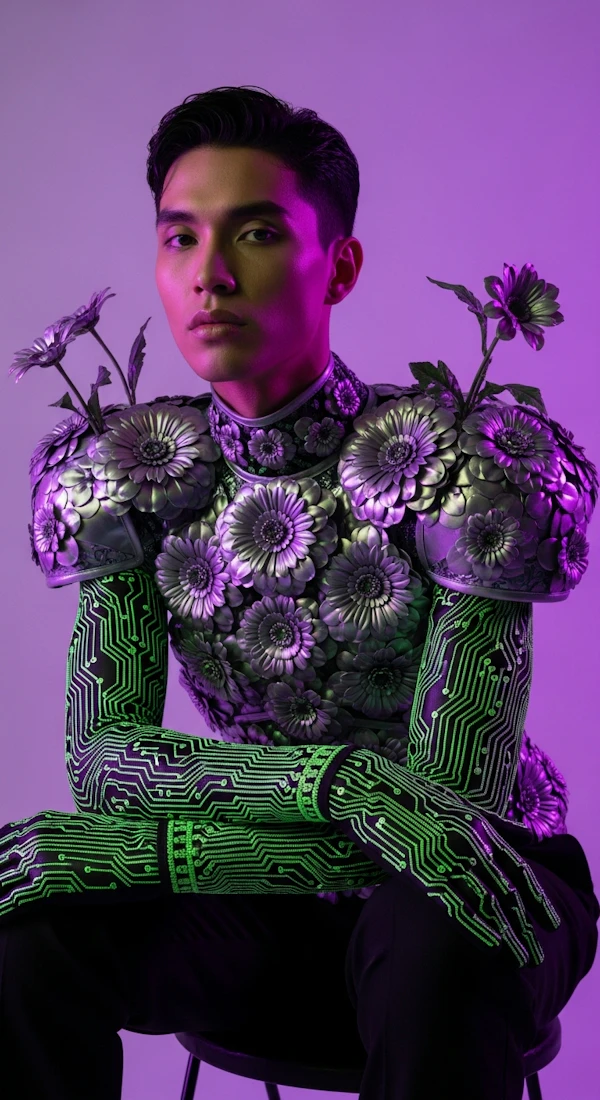 Fashion with Circuit Theme
