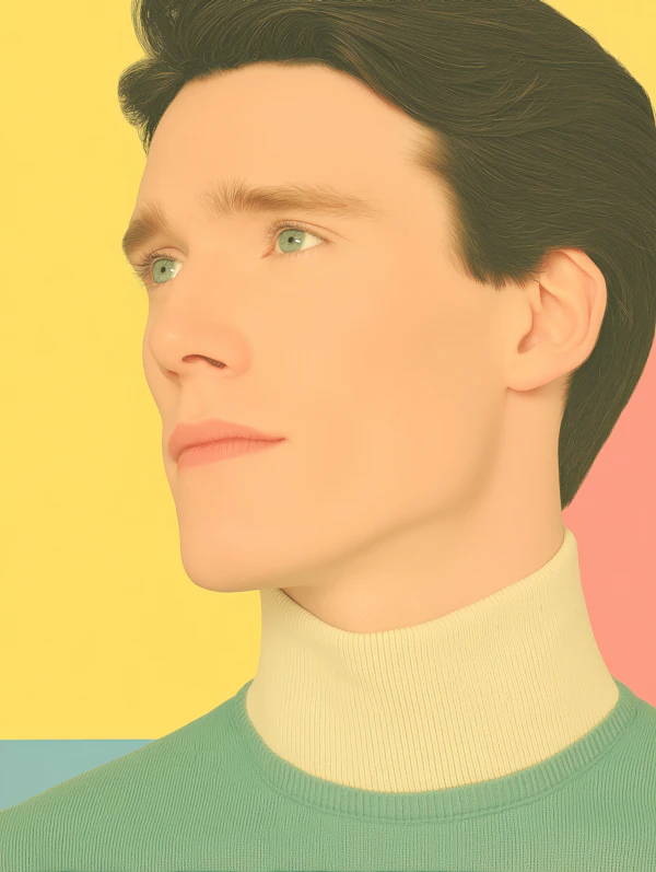 Stylized Male Portrait