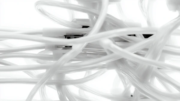 Tangled White Tubes